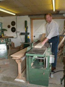 richard en the workshop